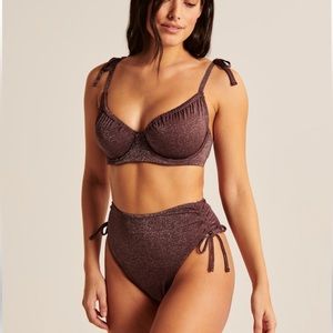 Abercrombie Bikini Set w Coverup